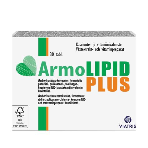 Armolipid Plus Tabl Kpl Yliopiston Apteekki