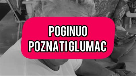 Poginuo Poznati Glumac Velika Tragedija Saopstene Najgore Moguce