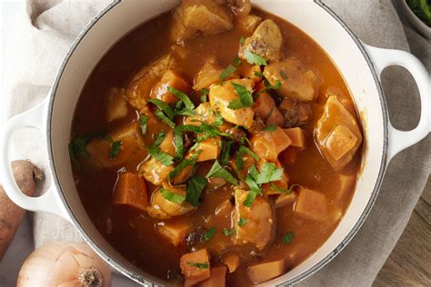 Stoofpotje Van Kip En Zoete Aardappel Recepten 15gram