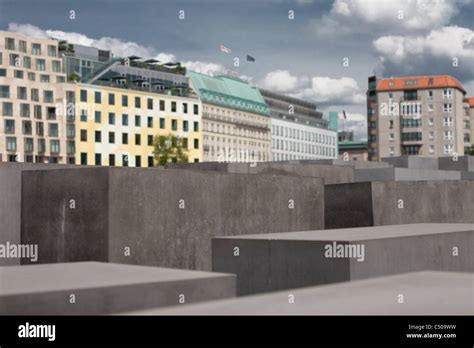 Holocaust Monument In Berlin Germany Stock Photo Alamy