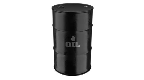 Oil Barrel Black New Clean Logo 3d Turbosquid 2035957