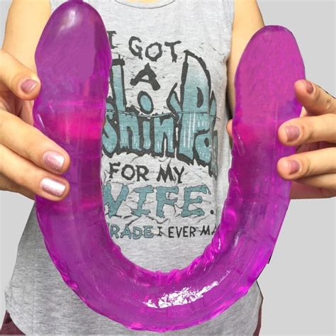 Inch Double End Dildo Giant Dildo Extra Long Dildo Jelly Etsy Canada