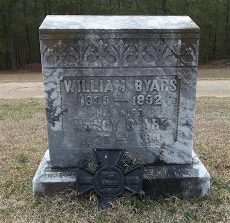 William Byars 1833 1892 Homenaje De Find A Grave