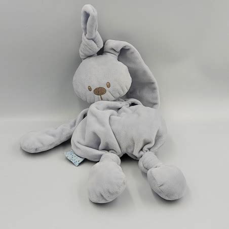 Doudou Lapin Bleu Lapidou Nattou