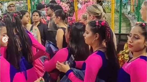 Pervert Eve Teases Ipl Cheerleaders Records Video