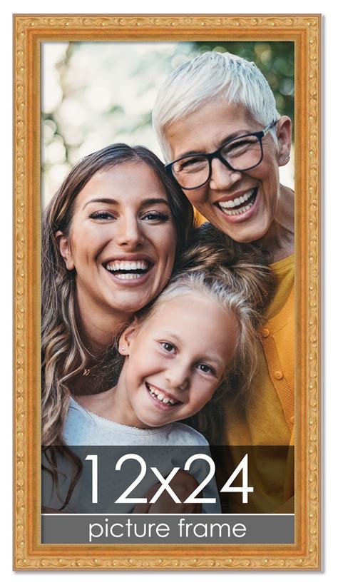 12x24 Museum-Quality Picture Frame with UV-Resistant Acrylic & Acid