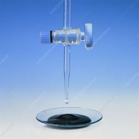 Catalysis Of Hydrogen Peroxide Stock Image A Science