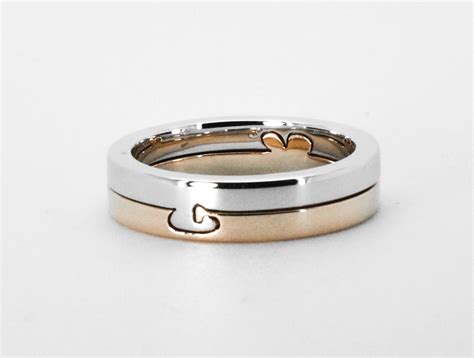 Customizable Contemporary Beatrice Barzaghi Gold Interlocking Wedding