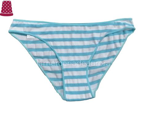 Bikini bajo fantasía rayas de Naiara varios colores