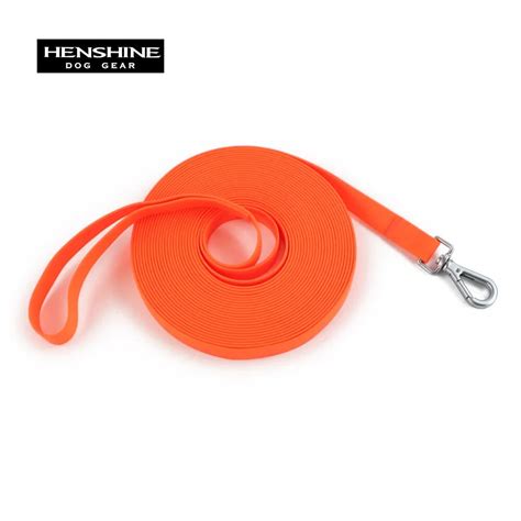 Laisse D Entra Nement Pour Chien En PVC De 10m Longue Corde De Traction