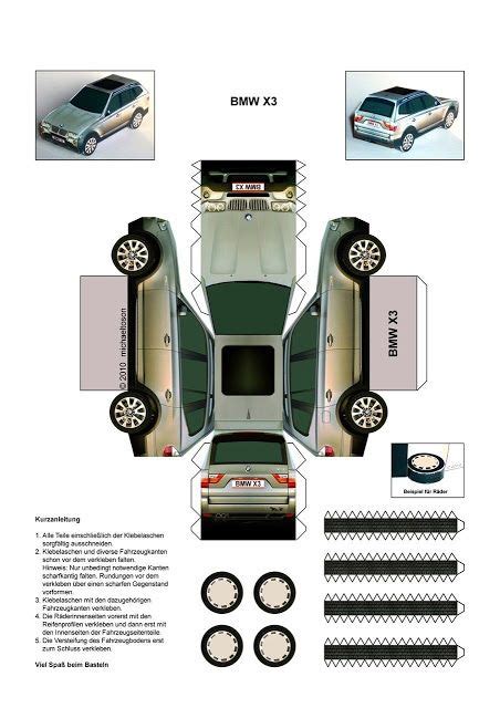 J Ossorio Papercraft Papercraft Recortable De Un Renault