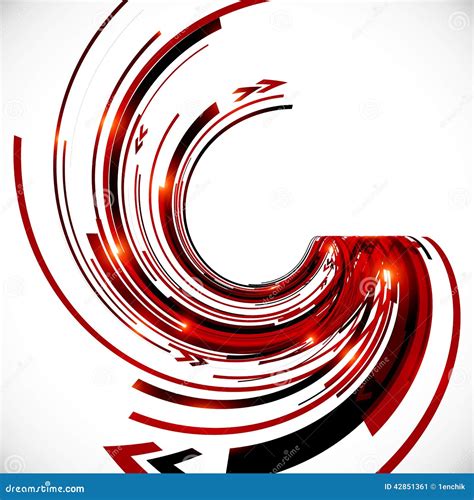 Abstract Vector Dark Red Spiral Background Stock Vector Image 42851361