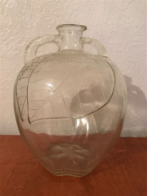 Vintage White House Apple Cider Vinegar Glass Jug 1 Pat Pend Gallon 10 Ebay