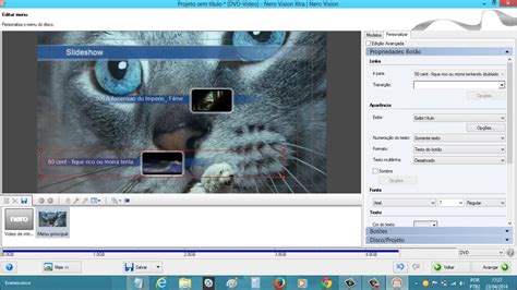Como Colocar Imagem E Audio De Fundo No Menu Do Dvd Gravado Pelo Nero