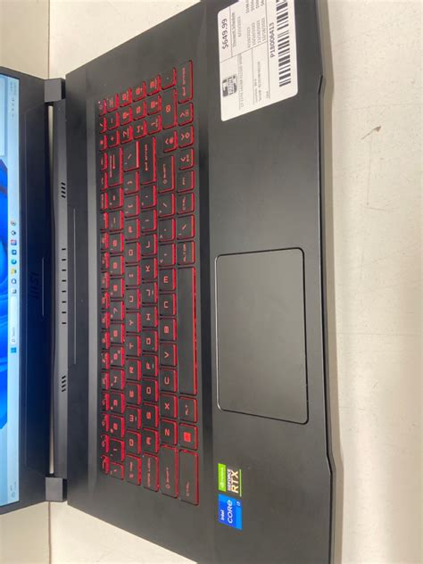 MSI COMPUTER MS-17L2/INTEL I7 11TH GEN,16RAM,RTX 3050 TI,60HZ.1920X1080 ...