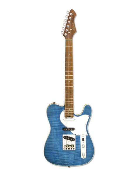 Aria Mk Turquoise Blue Tree Of Life Guitars