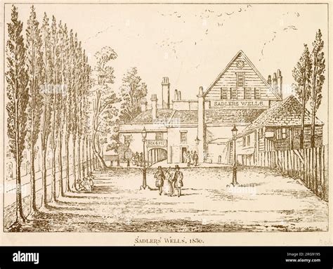Exterior Of Sadlers Wells Theatre Stock Photo Alamy