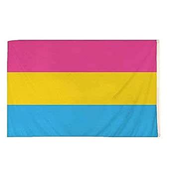 Regenbogen Farben Flagge Transgender Pansexual Flagge Geschlechts