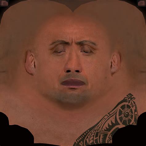 Wwe 2k Face Texture Template