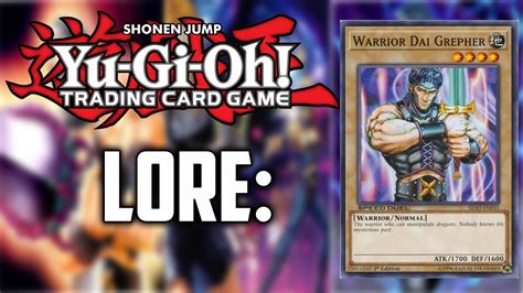 Yu Gi Oh Lore Warrior Dai Grepher Youtube