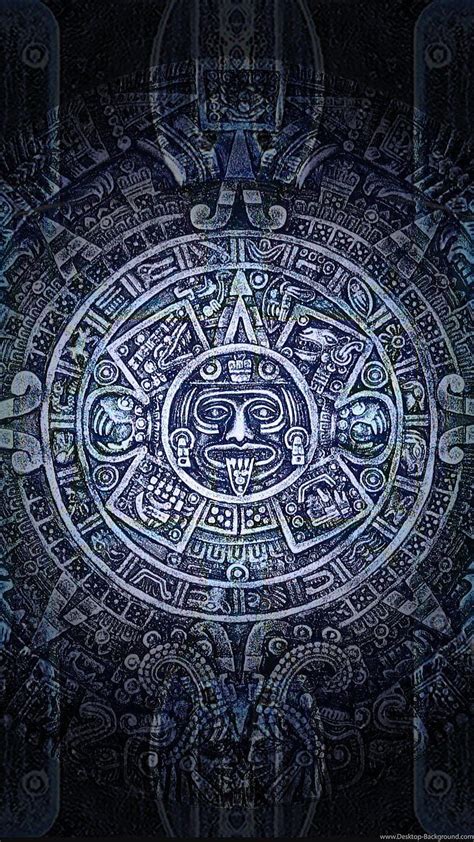 Aztec Calendar Wallpaper Backgrounds