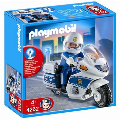 Playmobil Motard De Police Achat Vente Univers Miniature