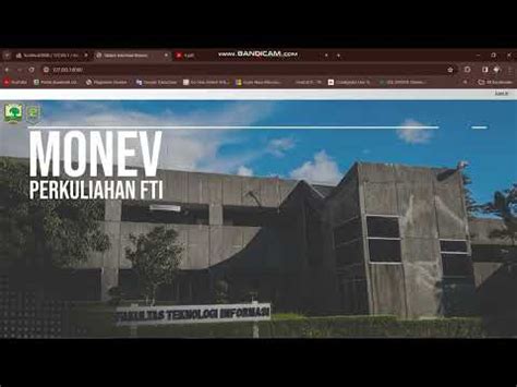 Monev Dokumen Perkuliahan FTI Unand Low YouTube