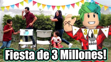 Fiesta Karim Juega Especial 3 Millones Fiesta En Mi Casa Juegos