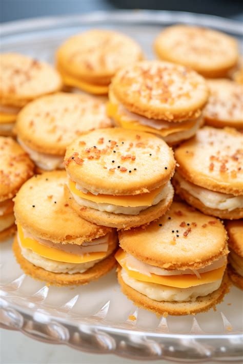 Ritz Cracker Party Sandwiches