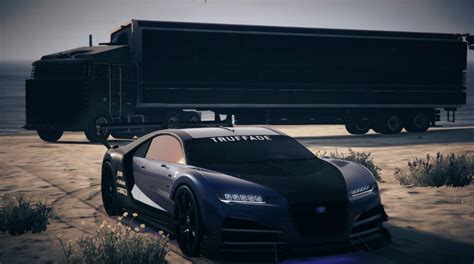 Truffade Nero Personalizado Buggati Chiron GT Grand Theft Auto 5