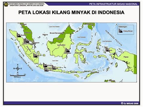 Welkinson Blog Peta Infrastruktur Migas Nasional Kilang Minyak