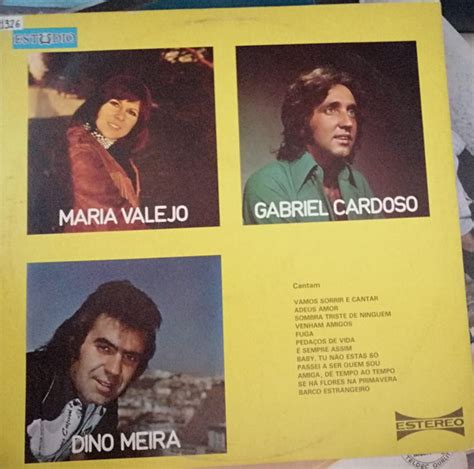 Maria Valejo Gabriel Cardoso Dino Meira Cantam Vinyl Lp