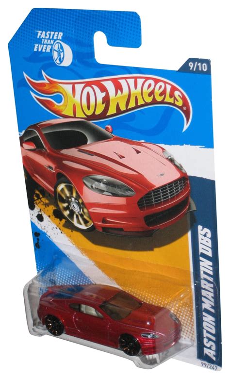 Hot Wheels Faster Than Ever Red Aston Martin DBS Toy Car Walmart
