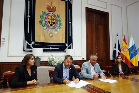 Ayuntamiento De Santa Cruz De Tenerife Santa Cruz E Hiperdino Firman