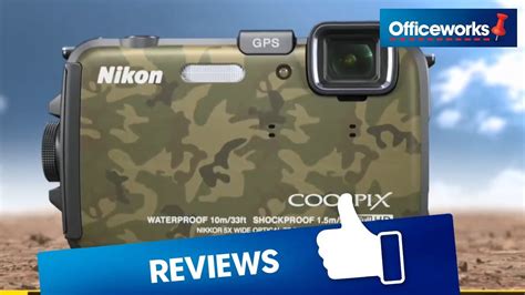 Nikon Coolpix Waterproof Digital Camera W300 - YouTube