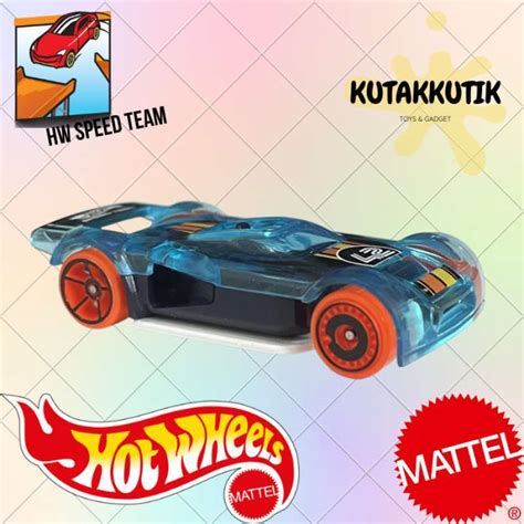 Jual Hot Wheels Mach It Go Biru Lot C HW Speed Team Di Seller KutakKutik Pulo Gadung