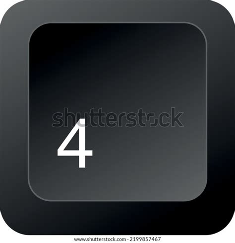 4 Key Button Vector Image Stock Vector (Royalty Free) 2199857467 ...