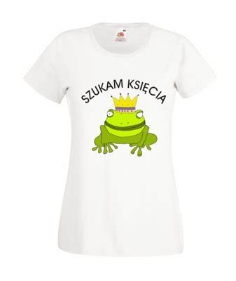 XL DAMSKA KOSZULKA ŻABA ŻABKA FROG ŚMIESZNE WZOR 7355343339