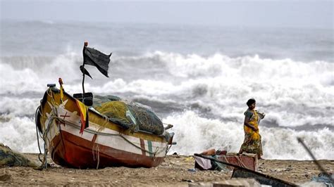 Cyclone Michaung Makes Landfall In Andhra Pradesh Over 9000 Evacuated