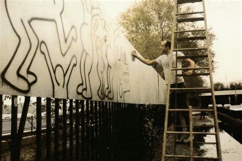 Two Salvaged Pieces Of An Iconic Keith Haring Mural To Go On Display