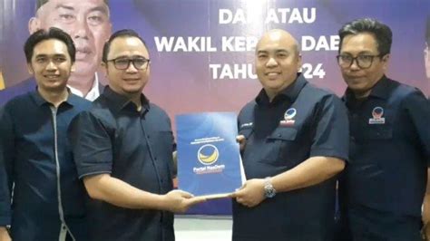 Muhidin Hasnuryadi Daftar Ke Nasdem Untuk Maju Pilgub Kalsel