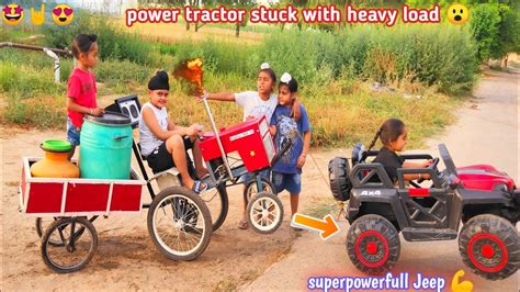 Powerful Homemade Mini Tractor Loaded With Water Tanks Diy Mini