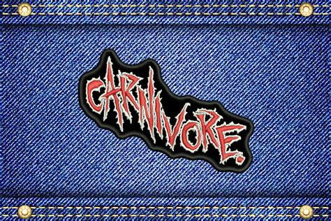 Carnivore Band Logo Patch. Thrash Speed Metal Band Patch. - Etsy