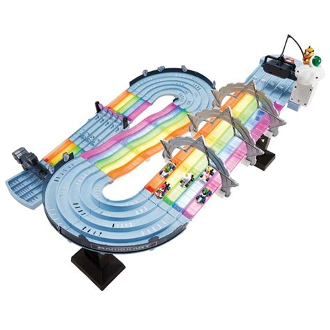 Hot Wheels Mario Kart Pista Senda Arco Ris Pista De Juguete