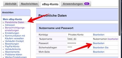 Ebay Passwort Ndern Anleitung Verbraucherschutz