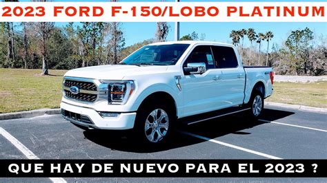 Ford F 150 Lobo Platinum 3 5L V6 TT 2023 Que Hay De Nuevo Para La