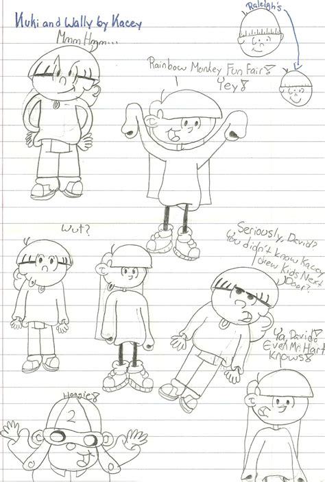 Kuki And Wally Sketches Codename Kids Next Door Fan Art 19829882