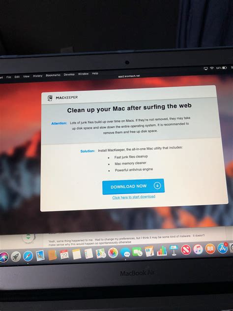 Spam Websites And Then Windows Like This One Keep Popping Up On My Mac