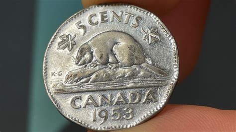 1953 Canada 5 Cent Coin Values Information Mintage History And