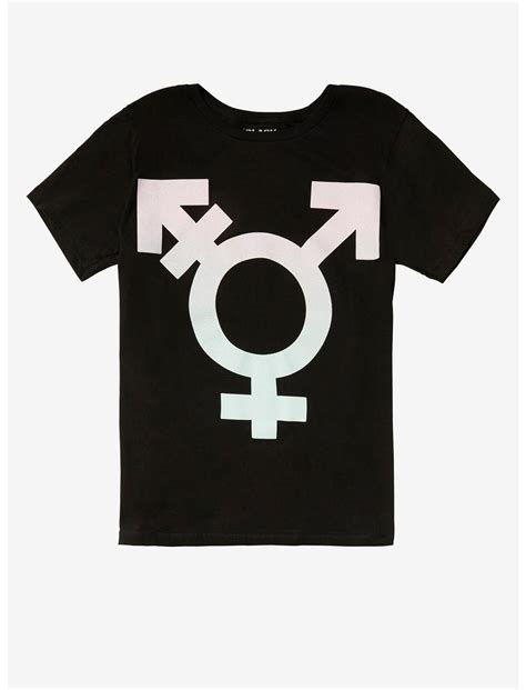 Transgender Pride Symbol T Shirt Hot Topic